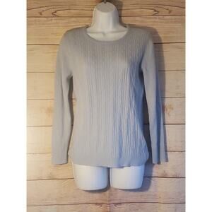 Napa Valley Women Sweater Size Petite Small Light Blue